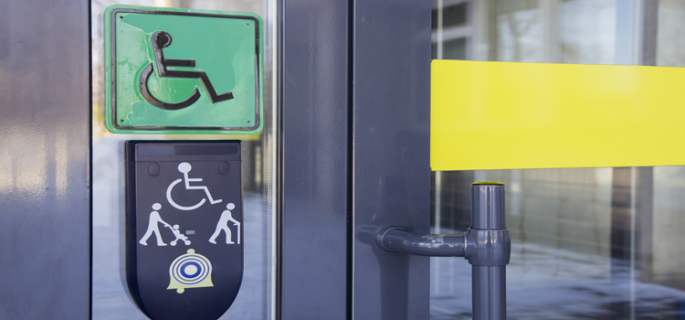 automatic handicap door opener in Mentone
